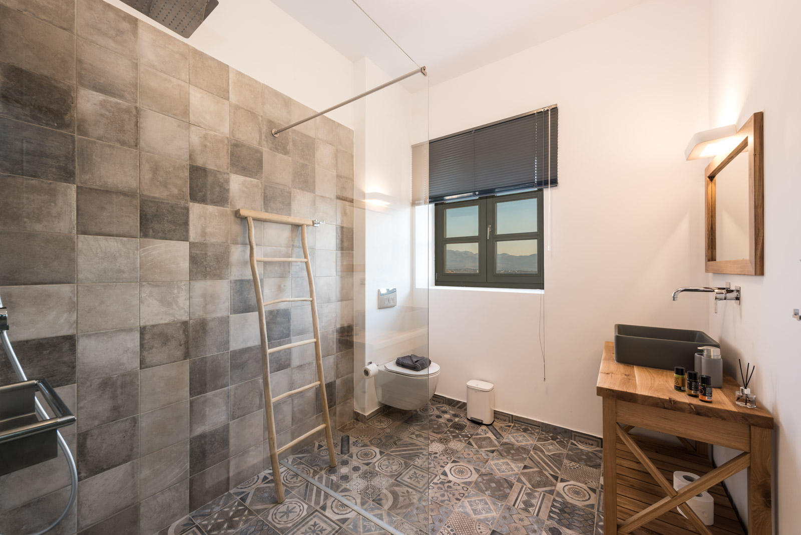 Ground-floor bathroom with shower